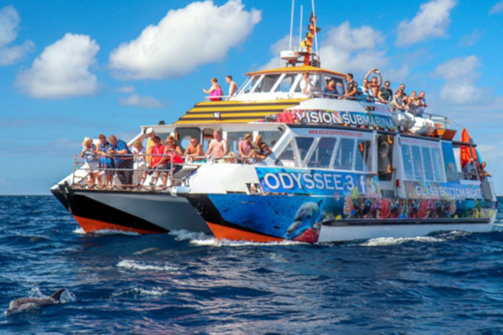 Glass Bottom Boat mallorca Tour